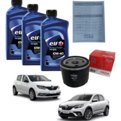 Kit Troca Óleo Renault Logan/sandero 1.0 3 Cilindros 2017+