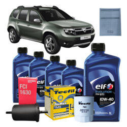 Kit Revisão Troca Óleo Renault Duster 1.6 Elf 10w40 5 Litros
