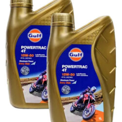 2l Óleo Lubrificante Moto 4t Sintético Gulf Power 15w50 Bmw