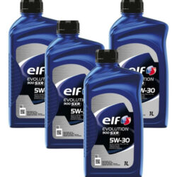 Kit 4 Litros Elf Evolution Sxr 900 5w30 Sintetico 4 Unidades