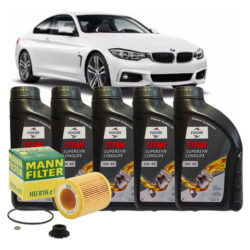 Filtro + Óleo Fuchs 5w40 Sintético Bmw 320i 328i 2012 A 2019