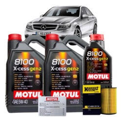 Kit Troca Óleo Filtro 5w40 Mercedes Amg C63 E63 Cls63 6.2 V8