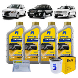 Kit Troca Óleo Celta Onix Prisma Corsa Cobalt 1.0 1.4 5w30