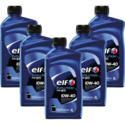 Kit Óleo 10w40 Elf Evolution 700 Sti 5 Litros