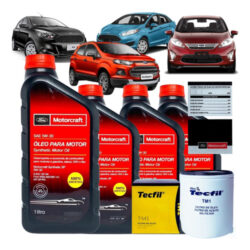 Kit Troca Oleo Ford Motorcraft Ka New Fiesta Eco Sport Focus