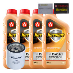 Troca Óleo Filtro Havoline 15w40 Corsa Celta Prisma Gm Fiat